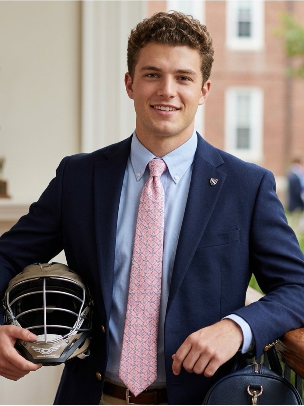Vineyard Vines Lacrosse Tie NWOT | Pink Novelty Print | Never Worn